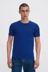 Filippa K Stretch Cotton Tee In Blue
