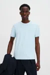 Filippa K Stretch Cotton Tee In Blue