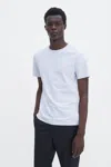 Filippa K Stretch Cotton Tee In Blue