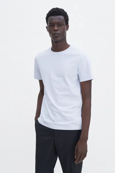 Filippa K Stretch Cotton Tee In Blue