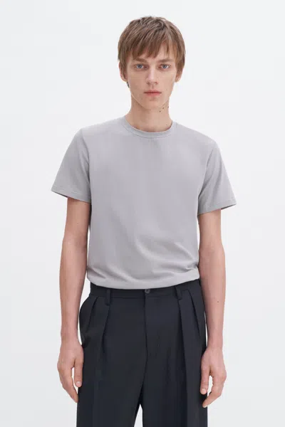 Filippa K Stretch Cotton Tee In Grey