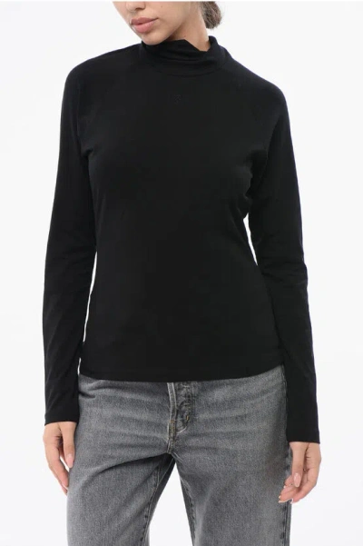 Filippa K Stretch Cotton Turtle-neck Sweater