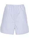 Filippa K Striped Drawstring Shorts