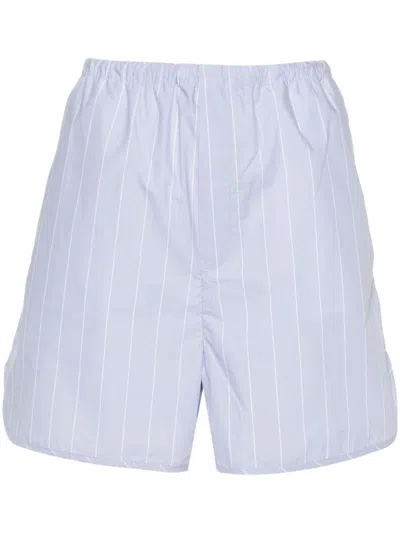 FILIPPA K FILIPPA K STRIPED DRAWSTRING SHORTS