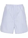 Filippa K Striped Drawstring Shorts