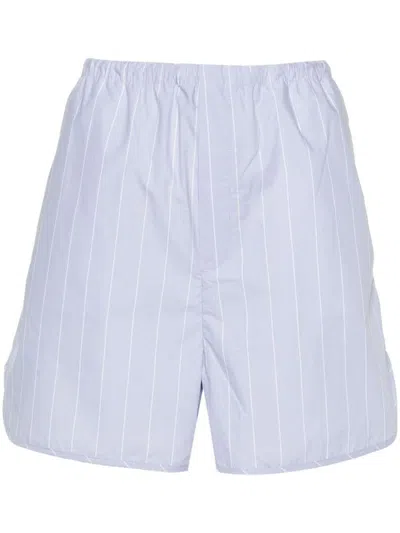 Filippa K Striped Drawstring Shorts