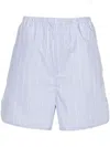 Filippa K Striped Drawstring Shorts