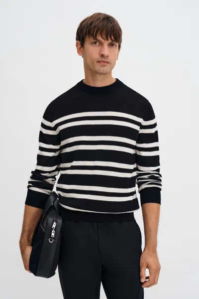 Filippa K Striped Merino Sweater In Multi