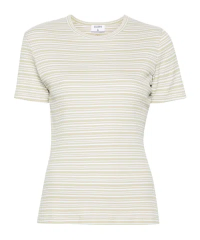 FILIPPA K STRIPED RIBBED T-SHIRT