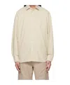 Filippa K Striped Cotton Poplin Shirt In Neutral