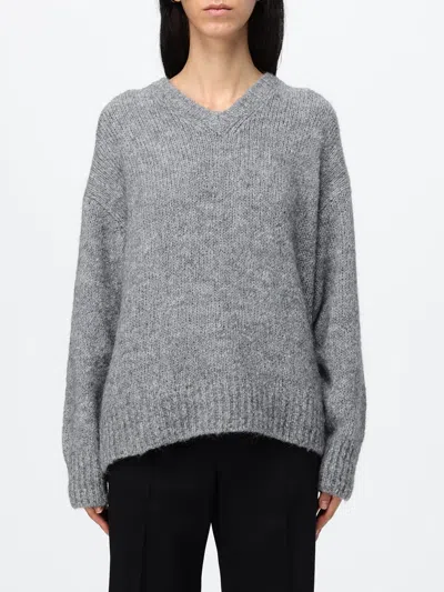 Filippa K Sweater Woman Color Grey In Gray