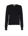 Filippa K Merino Short Cardigan In Black