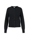 Filippa K Merino Short Cardigan In Black
