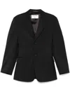 Filippa K Tailored Hourglass Blazer In 1433 Black