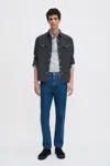 Filippa K Tapered Cropped Jeans In Blue