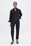 Filippa K Tapered Mid-rise Jeans In Black
