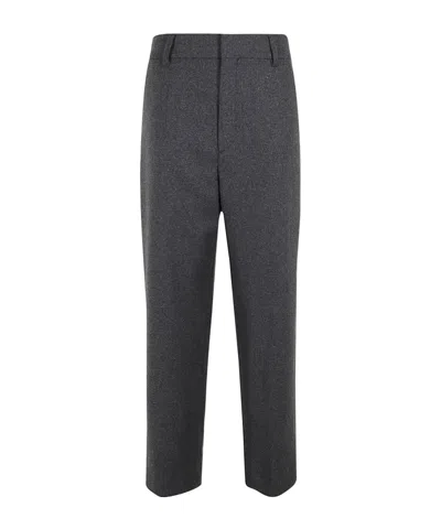FILIPPA K TAPERED-LEG FLANNEL TROUSERS