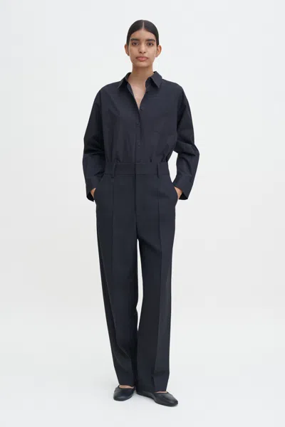 Filippa K Tapered Trousers In Black