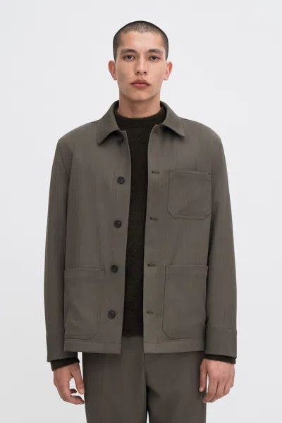 Filippa K Taylor Jacket In Brown