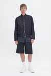 Filippa K Technical Bomberjacke In Black