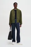 Filippa K Technical Bomber Jacket In Green