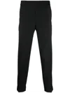 Filippa K Terry Cropped Tapered Trousers In Black