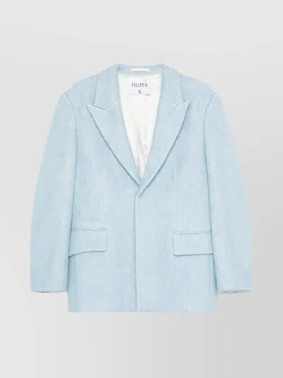 FILIPPA K TEXTURED BLAZER LONG SLEEVES