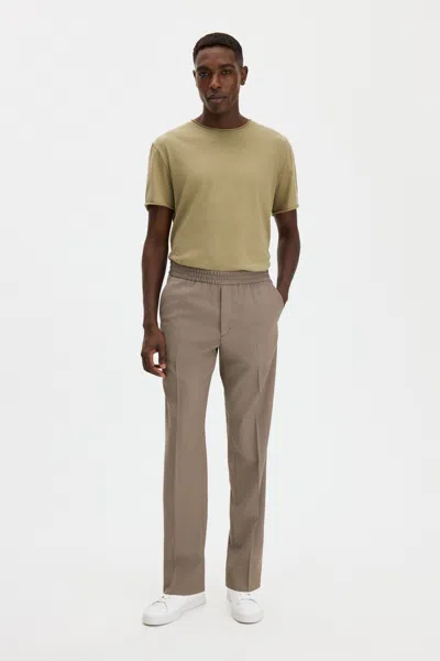 Filippa K Theo Trousers In Stone Taupe