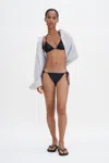 Filippa K Tie Detail Bikini Bottom In Black