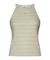 Filippa K Top Beige In Gray