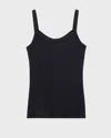 Filippa K Topp Fine Rib Singlet Svart