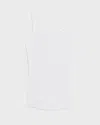 Filippa K Topp Fine Rib Singlet Vit