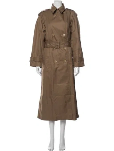 Pre-owned Filippa K Trench Coat In Brown