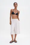 Filippa K Triangle Bikini Top In Black