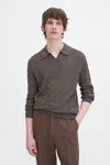 Filippa K Triangle Structure Polo In Green