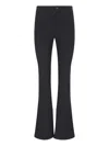 Filippa K Black Technical Fabric With Medium Rise In Black