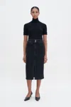 Filippa K Trucker Jean Skirt In Black