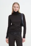 Filippa K Turtleneck Sweater In Brown