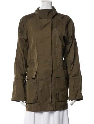 Pre-owned Filippa K Utility Jacket In Green