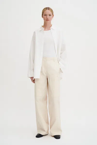 Filippa K Utility Trousers In White