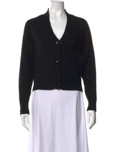Pre-owned Filippa K V-neck Sweater In Black