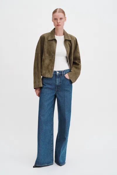 Filippa K Wide Leg Jeans In Blue