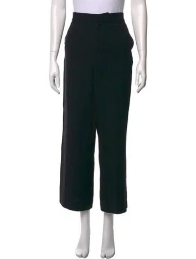 Pre-owned Filippa K Wide Leg Pants In Black