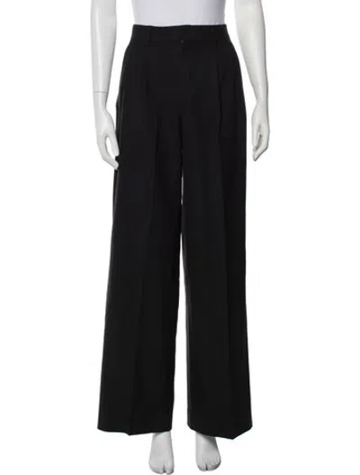 Pre-owned Filippa K Wide Leg Pants In Black
