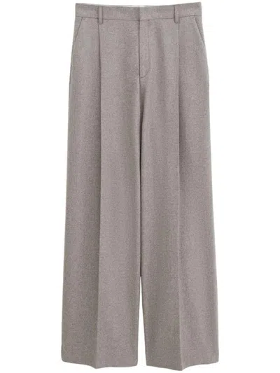 Filippa K Wide Pleated Flannel Trousers