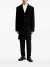 Filippa K William Buttoned Coat In Black