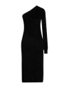Filippa K Woman Midi Dress Black Size S Viscose, Polyamide In Black