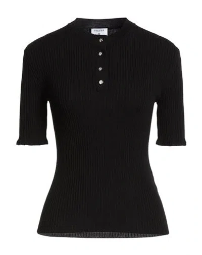 Filippa K Woman Sweater Black Size Xl Wool