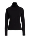 Filippa K Woman T-shirt Black Size M Organic Cotton, Elastane