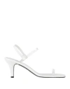 Filippa K Toe Strap Sandals In White
